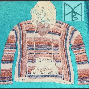 American Rag Boho Hoodie Sweater